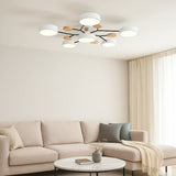 Plafonnier scandinave LED multi têtes dimmable pour salon