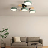 Plafonnier scandinave LED multi têtes dimmable pour salon