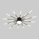 Plafonnier moderne design feu d’artifice LED dimmable pour salon