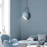 Suspension nordique macaron orientable LED en métal pour salle à manger