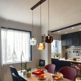 Suspension en cristal design moderne à hauteur réglable pour salle à manger