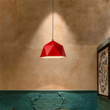 Suspension scandinave macaron géométrique en fer pour salle à manger