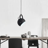 Suspension nordique macaron orientable LED en métal pour salle à manger