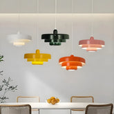 Suspension morandi en métal LED dimmable pour salle à manger