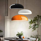 Suspension dôme scandinave LED dimmable en aluminium pour salle à manger