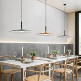 Suspension plate métal scandinave LED dimmable pour salle à manger