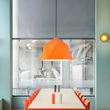 Suspension scandinave macaron géométrique en fer pour salle à manger