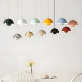 Suspension scandinave flower bud macaron dimmable pour salle à manger