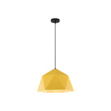 Suspension scandinave macaron géométrique en fer pour salle à manger