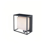 Applique extérieure carrée LED solaire moderne avec détecteur de mouvement IP65