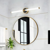 Applique murale LED pour miroir salle de bain moderne longue IP44