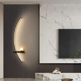 Applique murale en arc moderne LED de chevet
