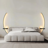 Applique murale en arc moderne LED de chevet