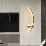 Applique murale en arc moderne LED de chevet