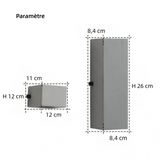 Applique murale extérieure en ciment moderne LED IP65 pour porche