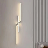 Applique murale linéaire LED dimmable au design moderne pour le salon