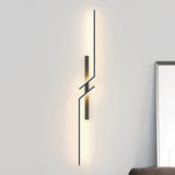Applique murale linéaire LED dimmable au design moderne pour le salon