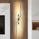 Applique murale linéaire LED dimmable au design moderne pour le salon