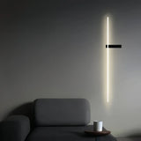 Applique murale moderne design LED linéaire dimmable pour salon