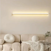 Applique linéaire minimaliste LED dimmable pour salon