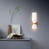 Applique murale double en verre scandinave dimmable pour salon