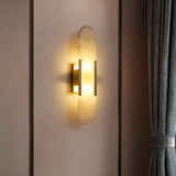 Applique murale en marbre moderne pour chevet