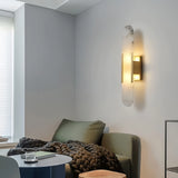 Applique murale en marbre moderne pour chevet