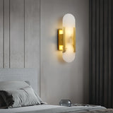 Applique murale en marbre moderne pour chevet