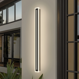 Applique murale extérieure longue design moderne IP65 pour porche