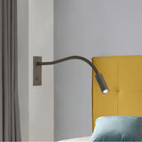 Applique murale liseuse flexible LED dimmable moderne pour chevet
