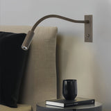 Applique murale liseuse flexible LED dimmable moderne pour chevet