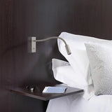 Applique murale liseuse flexible LED dimmable moderne pour chevet
