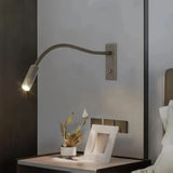 Applique murale liseuse flexible LED dimmable moderne pour chevet