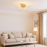 Plafonnier Moderne en Cristal LED Décoratif pour Salon