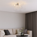 Plafonnier Moderne en Cristal LED Décoratif pour Salon
