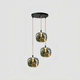 Suspension en cristal design moderne à hauteur réglable pour salle à manger
