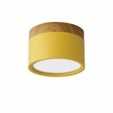 spot LED de plafond cylindrique macaron scandinave dimmable pour couloir