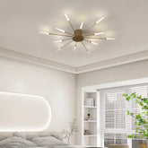 Plafonnier LED design moderne feu d’artifice dimmable pour salon