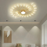 Plafonnier moderne design feu d’artifice LED dimmable pour salon