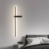 Applique murale moderne design LED linéaire dimmable pour salon