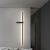 Applique murale moderne design LED linéaire dimmable pour salon