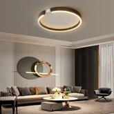 Plafonnier rond design moderne LED dimmable pour chambre