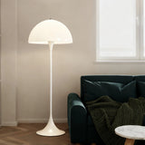 Lampadaire champignon blanc moderne LED dimmable pour salon