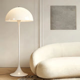 Lampadaire champignon blanc moderne LED dimmable pour salon