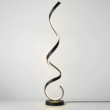 Lampadaire spirale design moderne LED dimmable pour salon