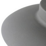 Lampe solaire jardin à piquer LED moderne aluminium noir IP65