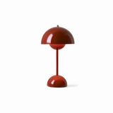 Lampe de table champignon sans fil scandinave LED dimmable pour chevet