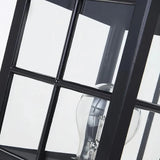 Lampe de pilier extérieure lanterne moderne IP65