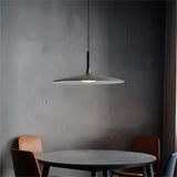 Suspension plate métal scandinave LED dimmable pour salle à manger