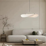 Suspension Tissu Japonaise LED Blanche pour Salon